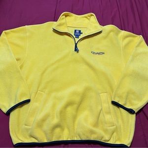 XL Ralph Lauren Chaps Canary Yellow Fleece